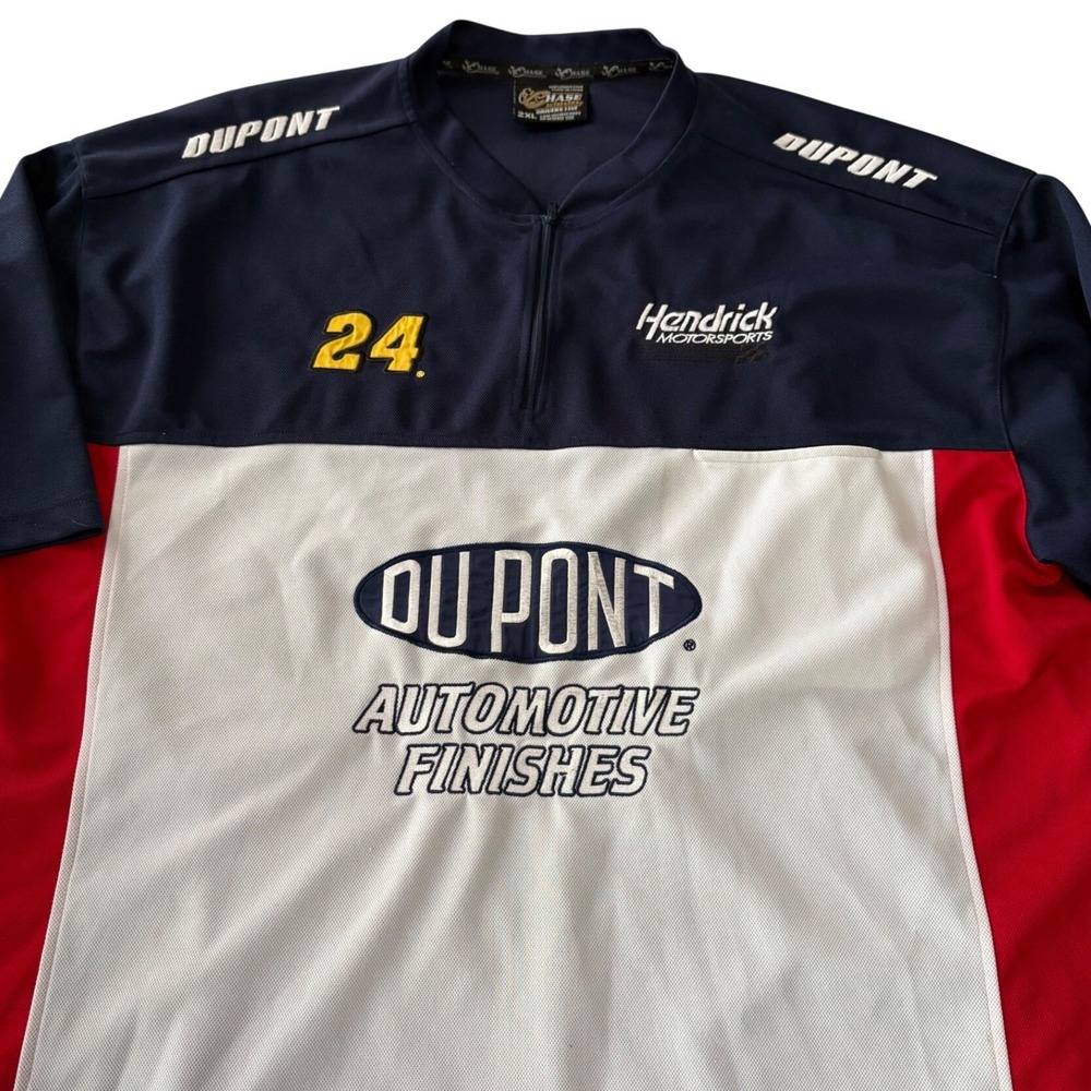 VTG Jeff Gordon 24 DuPont Jersey 2XL Chase Authentics NASCAR Drivers Line Tee